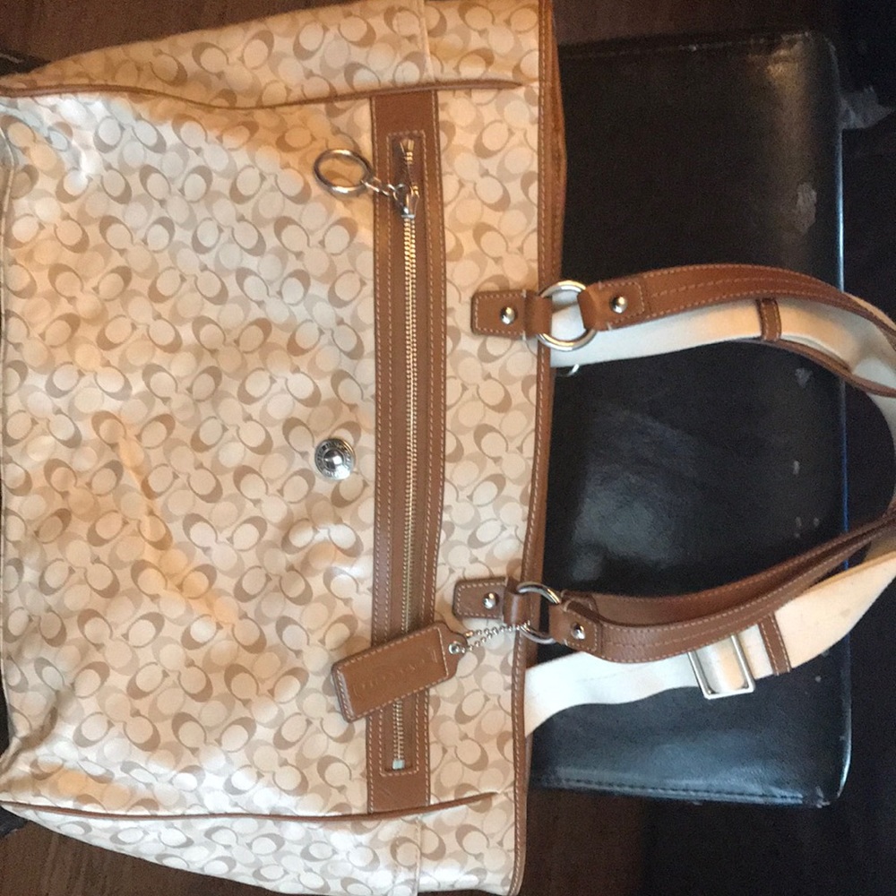 Coach diaper/computer work bag.